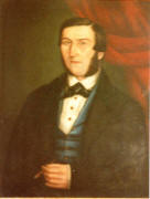portrait in oils of Samuel Hugh Jarvis