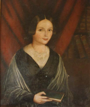 oil portrait of Angelina (Tunbridge) Jarvis