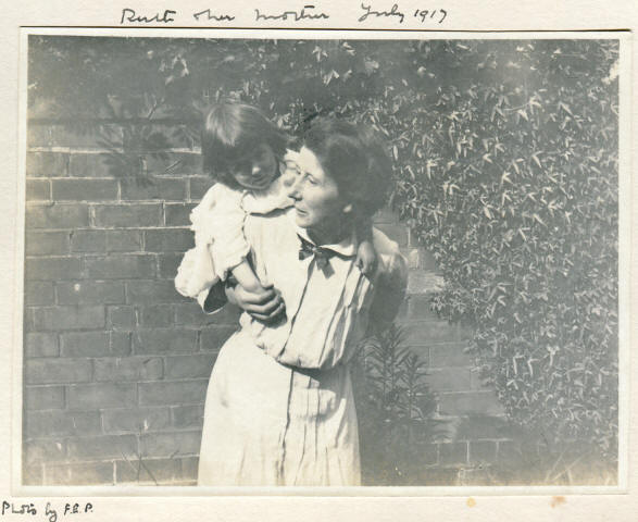Mary & Ruth Pollard, July 1917