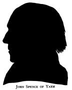 silhouette of John Spence