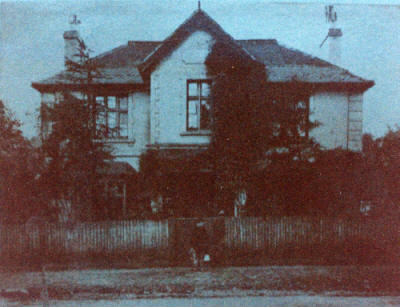 The Pollards' home in Holmesdale Road, Reigate