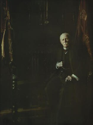 Sir George Wentworth Alexander Higginson, by Olive Edis - NPG x7189